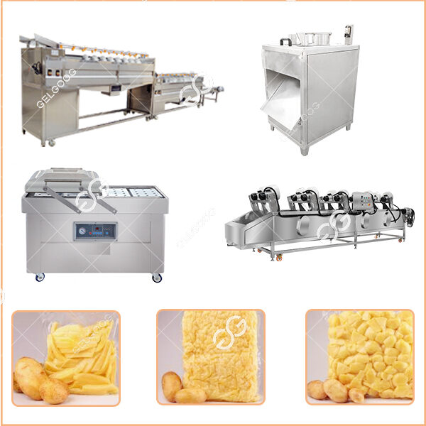 Potato-Cleaning-Cutting-Vacuum-Packing-Processing-Line