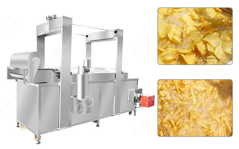 potato finger chips fry machine