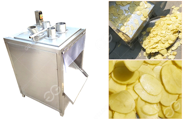 Mild Steel Potato Chip Slicer Making Machine