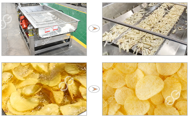 potato chips deoiling machine details