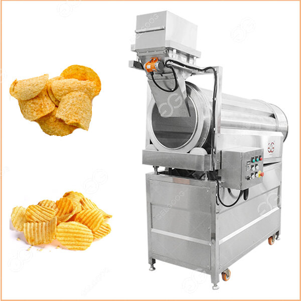 potato chips flavouring machine