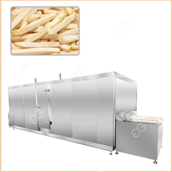 automatic frozen french fries machine