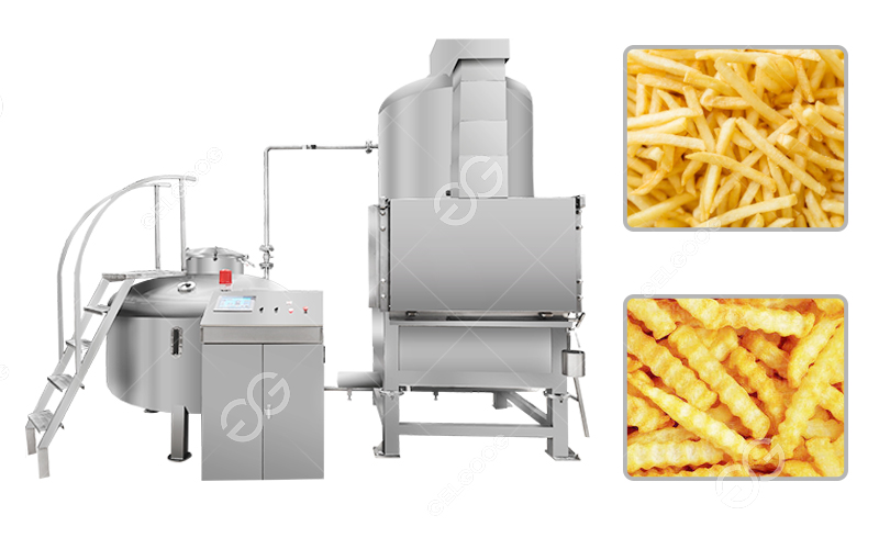 fries vacuum frying machine