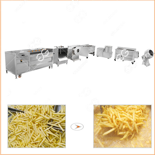 semi-automatic-french-fries-production-line
