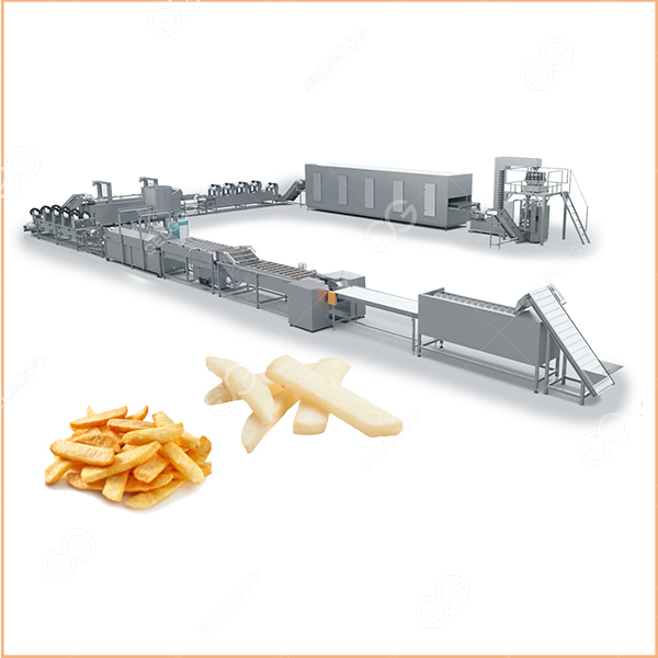 steak fries production line