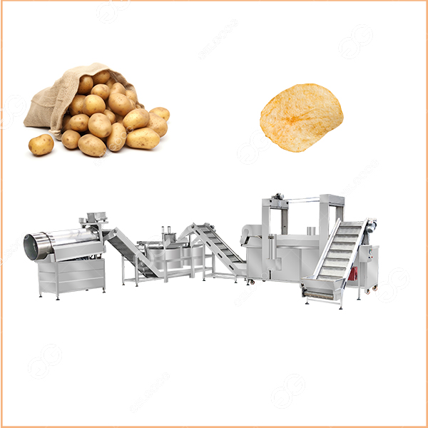 fully automatic potato chips making machine