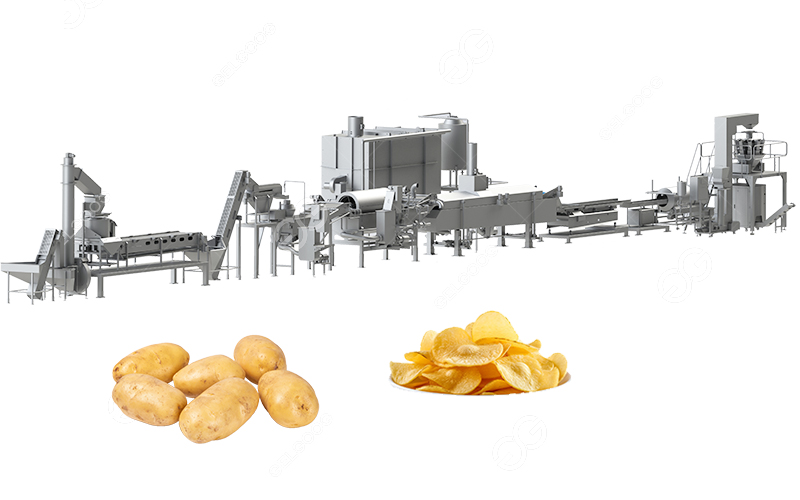 what machine makes potato chips