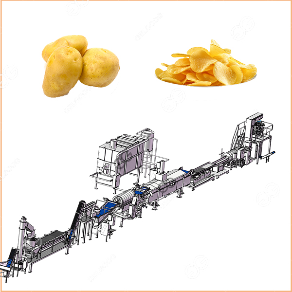 economode potato chips line